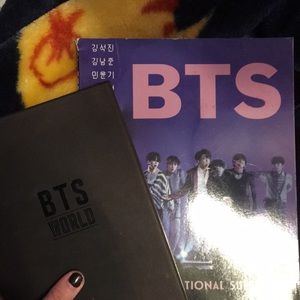 BTS album and book